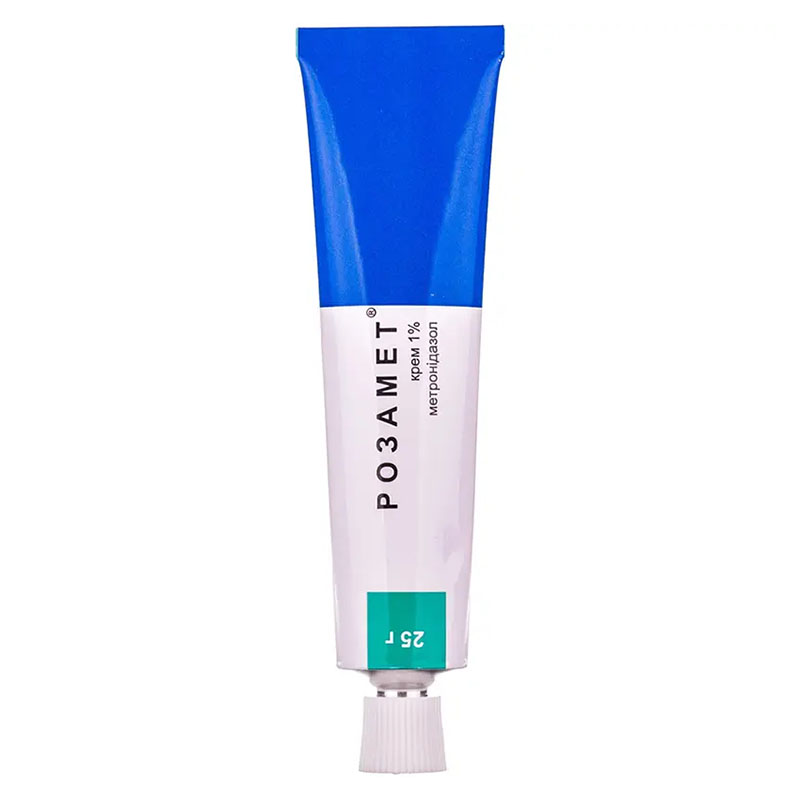 Розамет крем 1% по 25 г у тубах 1 шт.