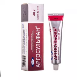 Аргосульфан крем 20 мг/г по 40 г у тубах
