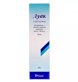 Дуак гель по 15 г в тубах