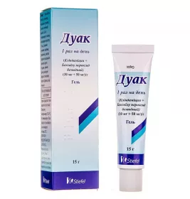 Дуак гель по 15 г у тубах