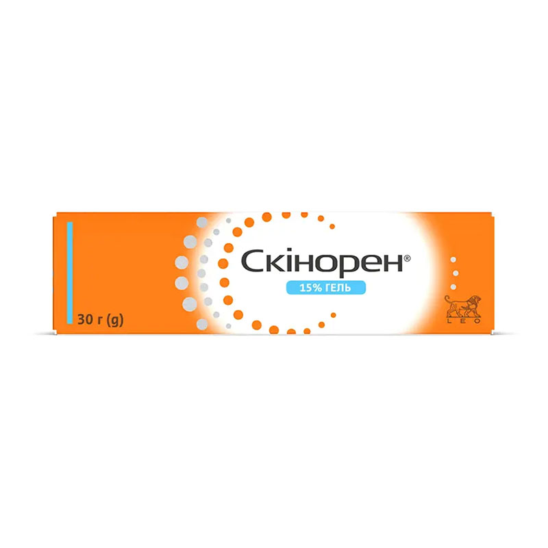 Скінорен гель 15% по 30 г у тубах 1 шт.