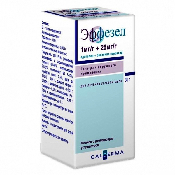 Эффезел гель 30 г Эффезел гель 30 г