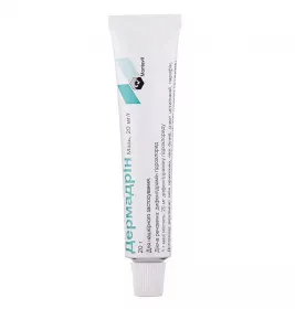 Дермадрін мазь 20 мг/г по 20 г у тубах