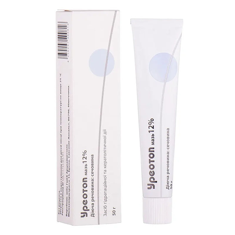 Уреотоп мазь 12% по 50 г у тубах
