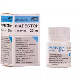 Фарестон таблетки по 20 мг 30 шт.