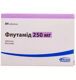 Флутамід таблетки по 250 мг 84 шт.