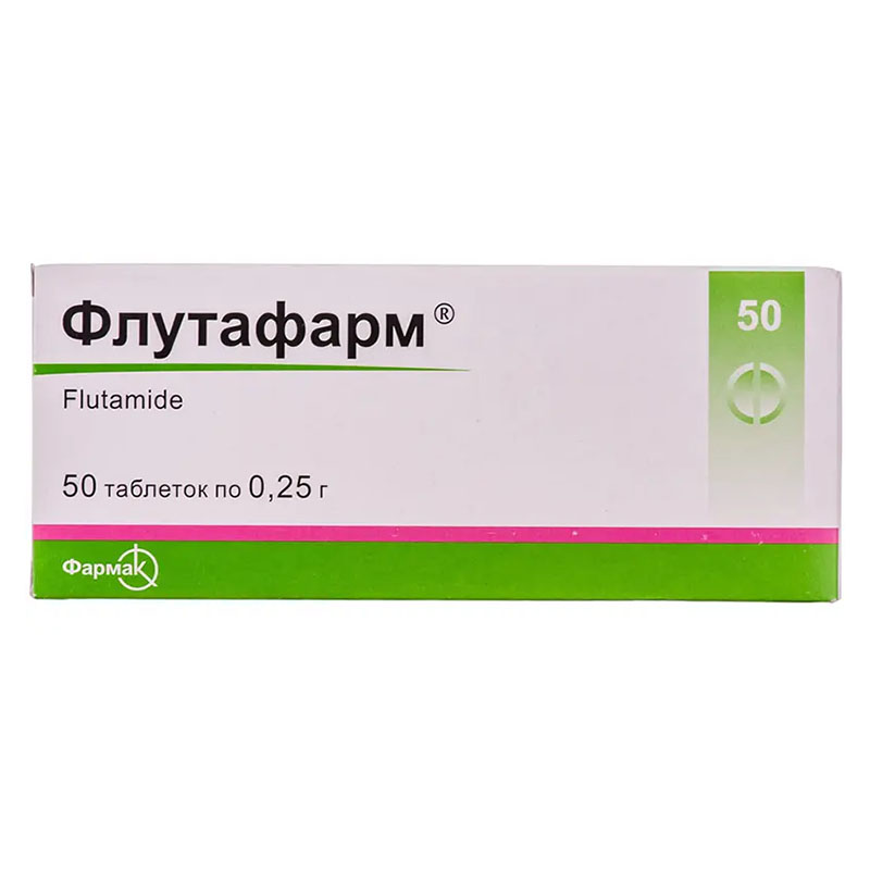 Флутафарм таблетки по 250 мг 50 шт.