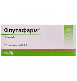 Флутафарм таблетки по 250 мг 50 шт.
