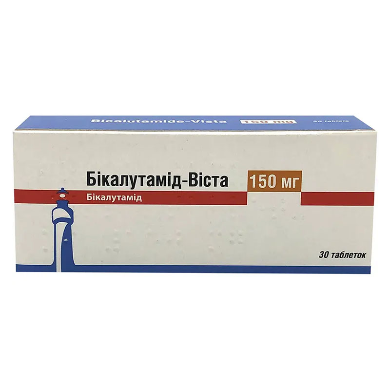 Бикалутамид-Виста табл.150мг №30 Бикалутамид-Виста табл.150мг №30