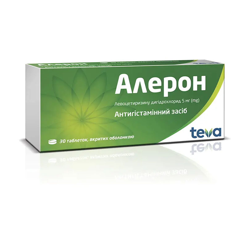 Алерон таблетки по 5 мг 30 шт. (10х3)