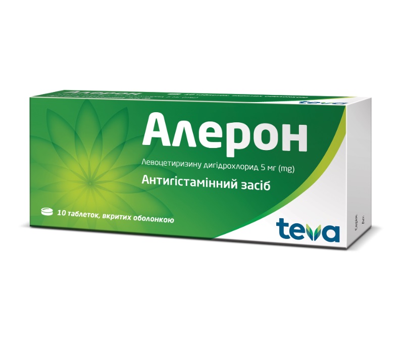 Алерон таблетки по 5 мг 10 шт. Алерон таблетки по 5 мг 10 шт.