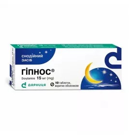 Гіпнос-Дарниця таблетки по 15 мг 10 шт.