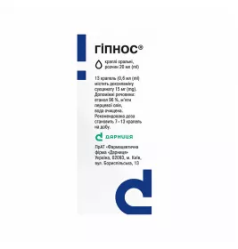 Гіпнос-Дарниця краплі по 20 мл у флаконі 1 шт.