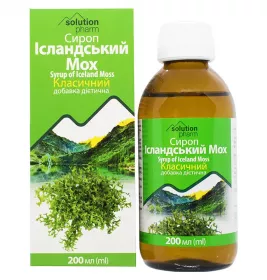 Ісландський мох сироп по 200 мл у флаконі - Віола