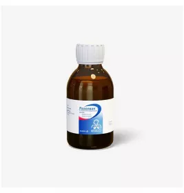 Лазолван з полунично-вершковим смаком сироп 30 мг/5 мл по 200 мл у флаконі 1 шт.