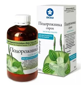 Сироп подорожника по 200 мл у флаконі 1 шт.