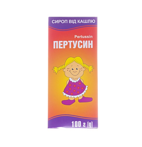 Пертусин сироп по 100 мл у пластиковому флаконі 1 шт. - Тернофарм
