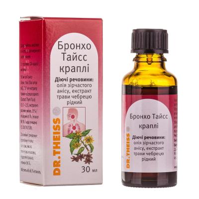 Бронхо Тайсс краплі по 30 мл у флаконі 1 шт.