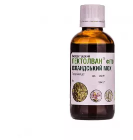Пектолван фіто ісландський мох рідина по 50 мл у флаконі 1 шт.