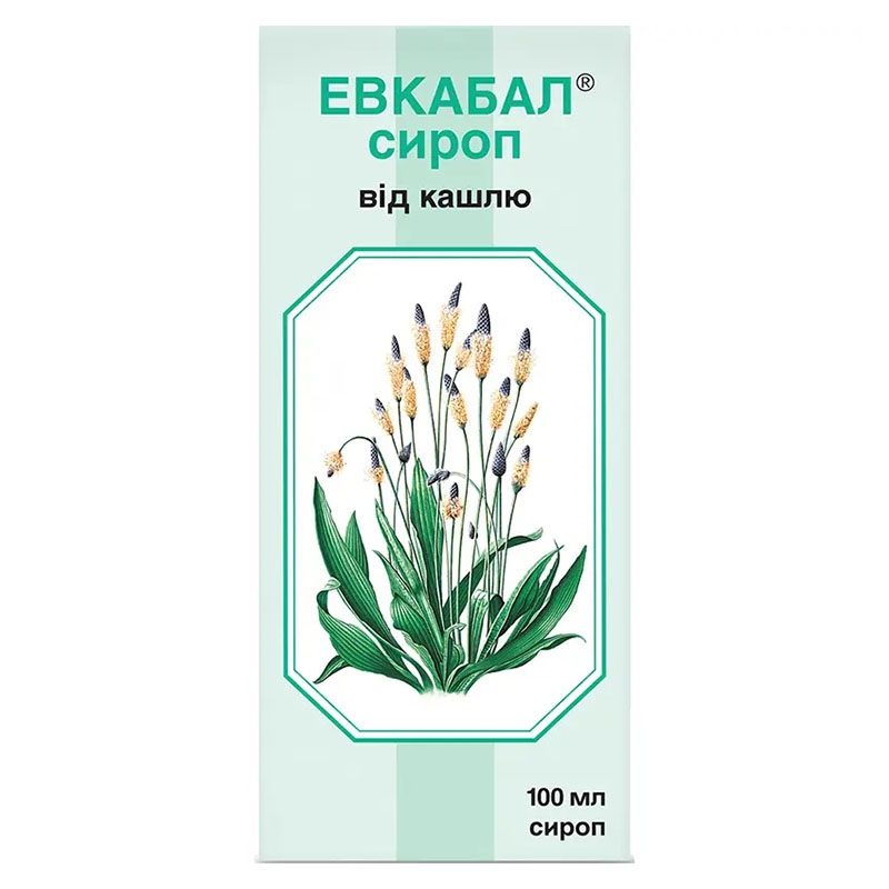 Евкабал сироп по 100 мл у флаконі
