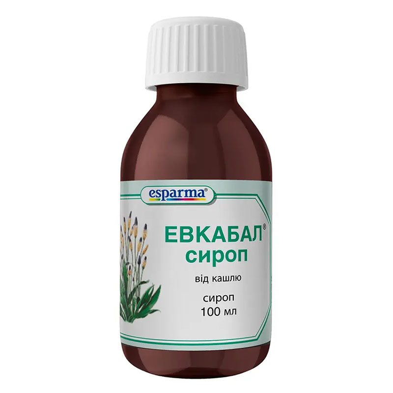 Евкабал сироп по 100 мл у флаконі