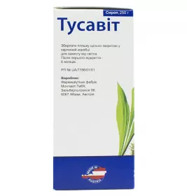 Тусавіт сироп по 250 г у пляшці