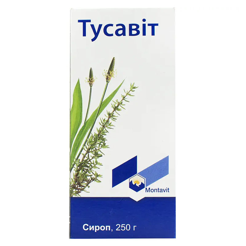 Тусавіт сироп по 250 г у пляшці