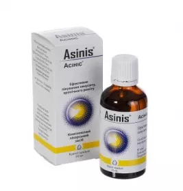 Асініс краплі по 50 мл у флаконі