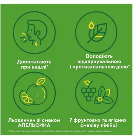 Доктор мом зі смаком апельсину льодяники 20 шт. (4х5)