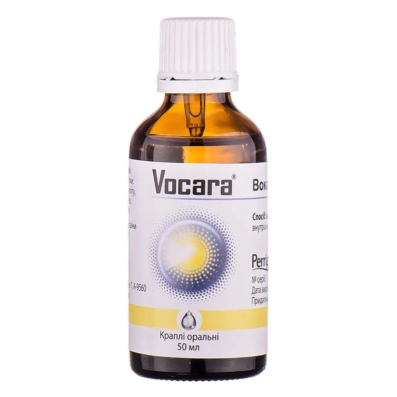 Вокара капли по 50 мл во флаконе