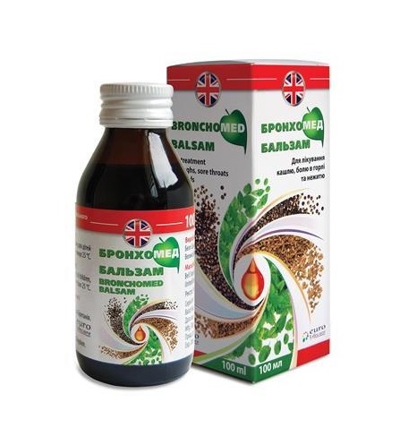 *Бронхомед бальзам р-р д/перор. заст. флак. 100мл Акція 1+1