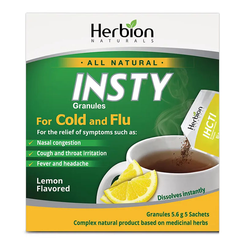 Інсти зі смаком лимона гранули по 5.6 г у пакетиках-саші 5 шт.