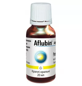 Афлубін краплі по 20 мл у флаконі 1 шт.