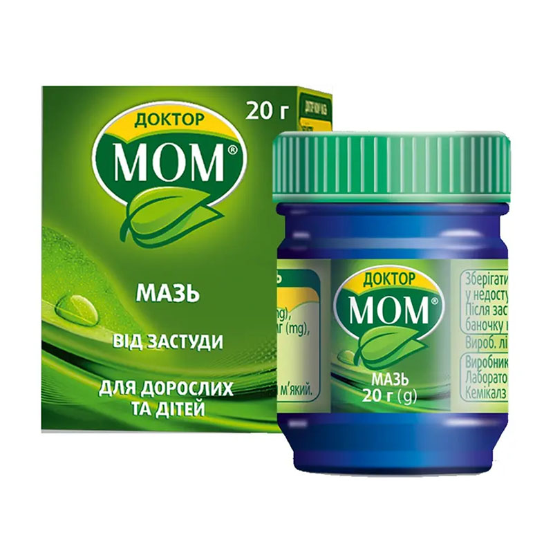 Доктор мом мазь по 20 г в банке