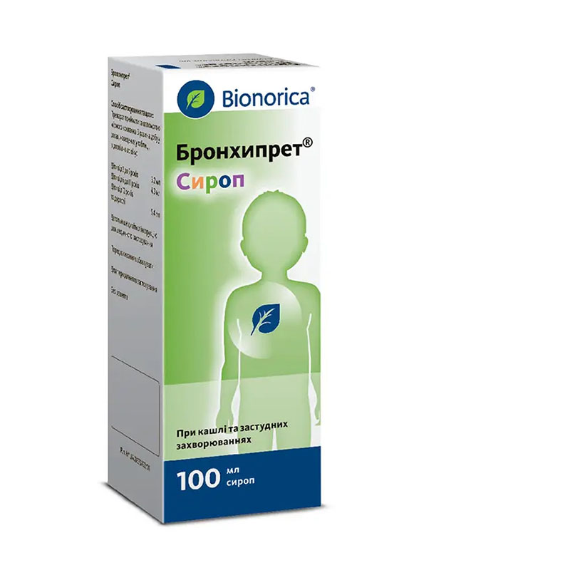 Бронхипрет сироп по 100 мл у флаконі 1 шт.