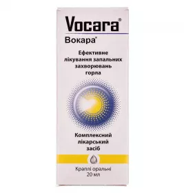 Вокара капли по 20 мл во флаконе