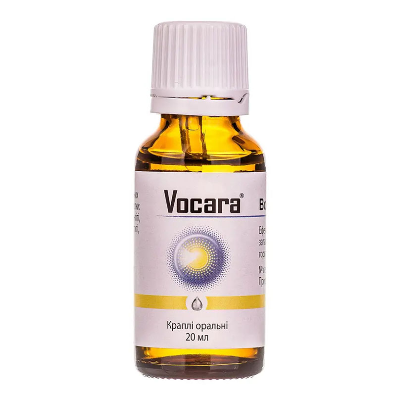 Вокара капли по 20 мл во флаконе