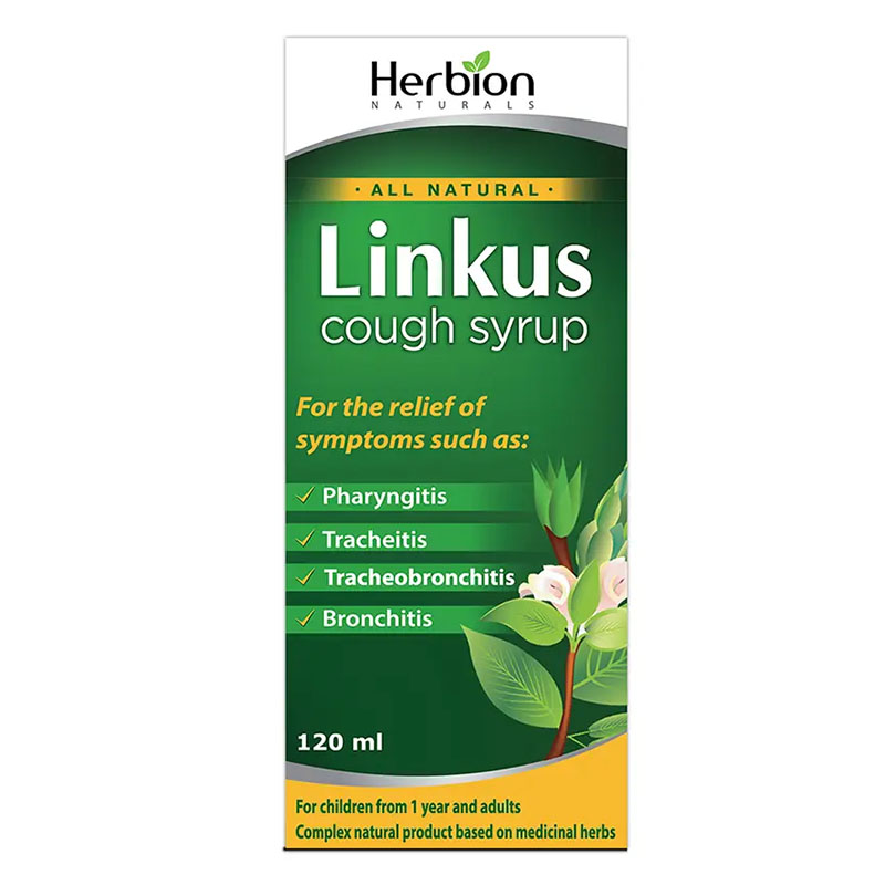 Лінкас сироп по 120 мл у флаконі 1 шт.
