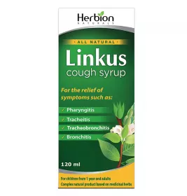 Лінкас сироп по 120 мл у флаконі 1 шт.