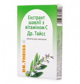 Льодяники з шавлією Др. Тайсс таблетки 24 шт. (12х2)