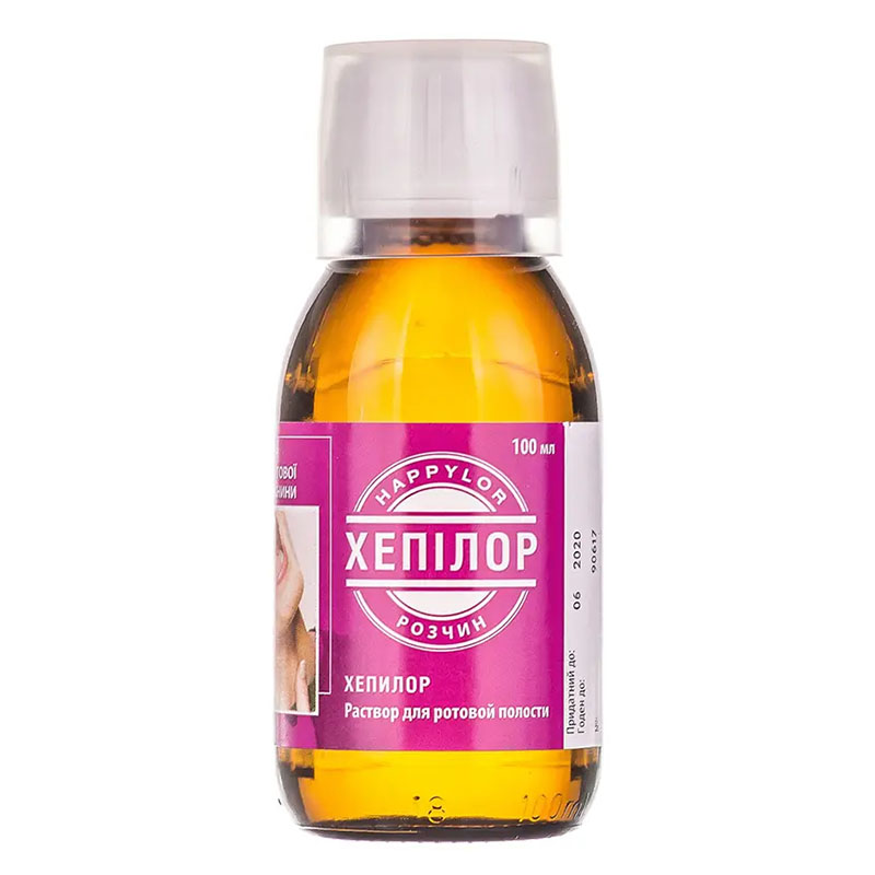 Хепілор розчин по 100 мл у флаконі