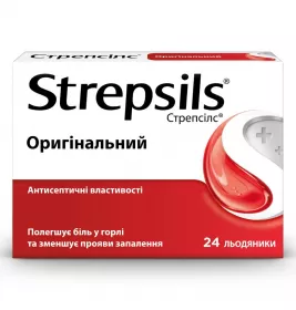 Стрепсилс Оригинальный леденцы 24 шт.