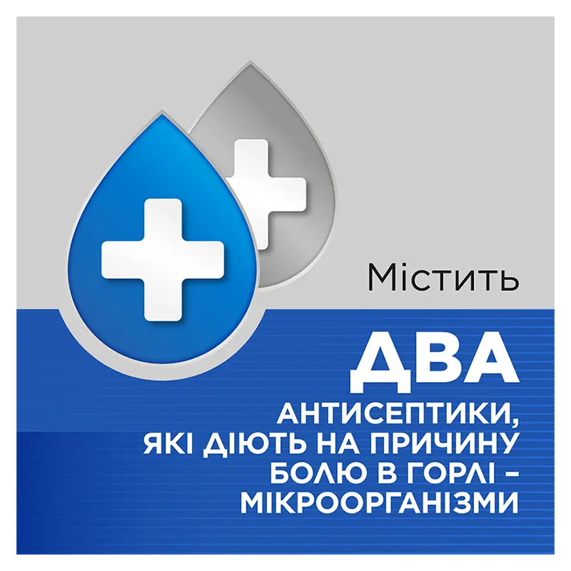 Стрепсілс плюс льодяники 16 шт. (8х2)