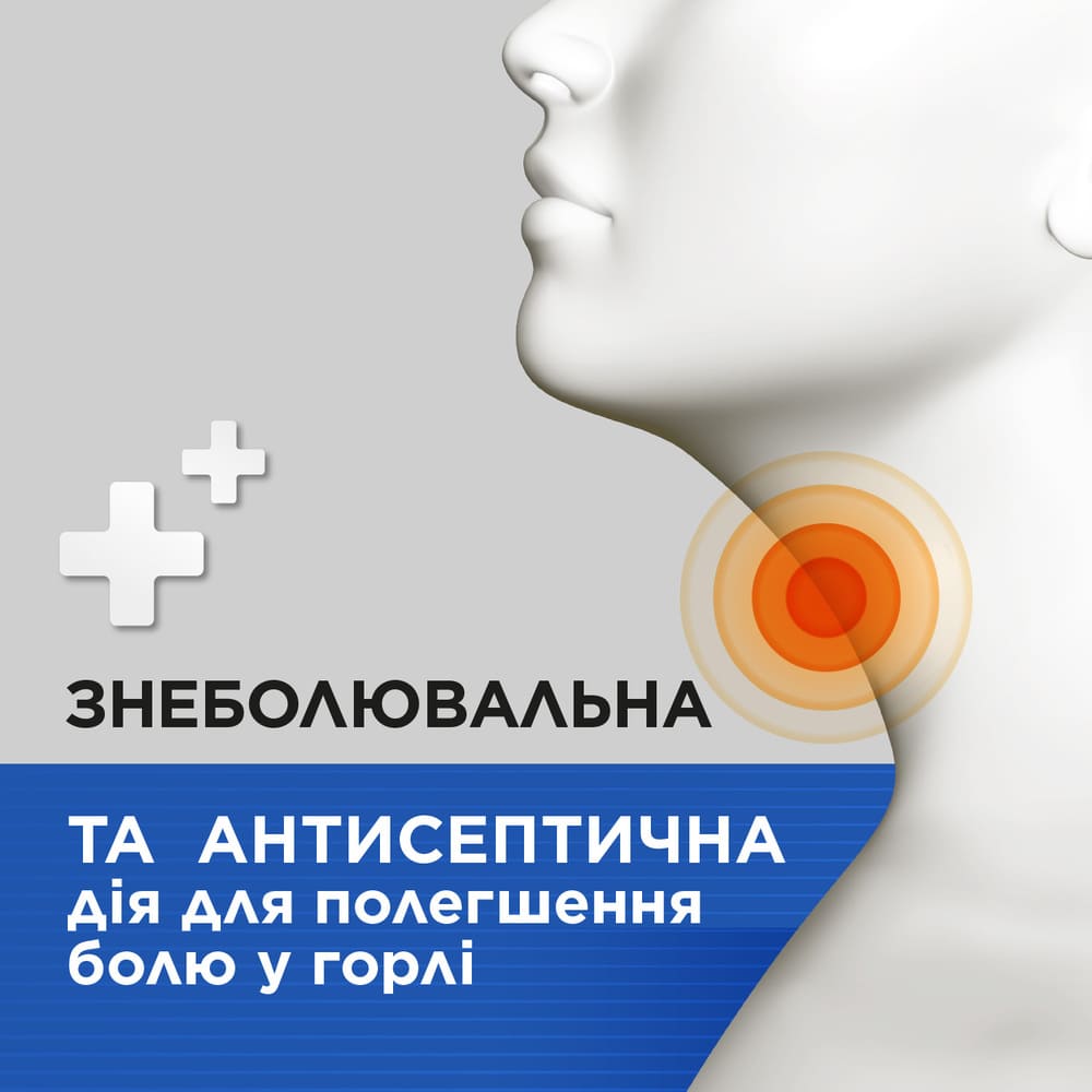 Стрепсилс плюс спрей по 20 мл во флаконе 1 шт.