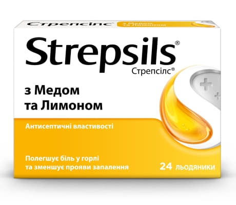 Стрепсілс ментол льодяники 24 шт.
