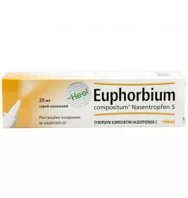 Еуфорбіум композитум назентропфен С спрей назальний по 20 мл у розпил.