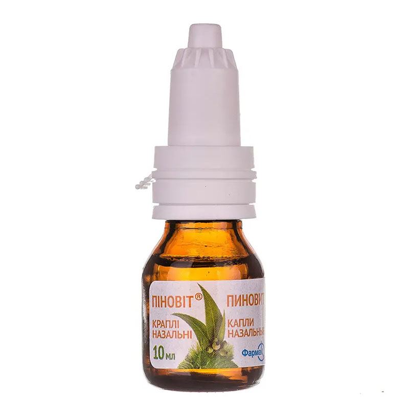 Піновіт краплі по 10 мл у флаконі 1 шт.