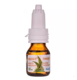 Піновіт краплі по 10 мл у флаконі 1 шт.