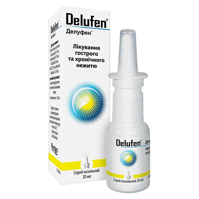 Делуфен спрей по 20 мл у флаконі 1 шт.