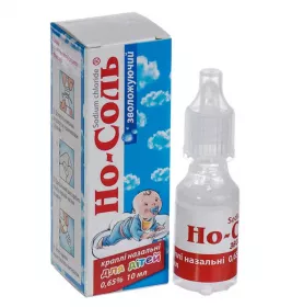 Но-соль зволожуючий краплі 0.65% по 10 мл у флаконі 1 шт.